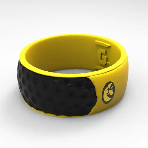Iowa Hawkeyes golf ring design 1