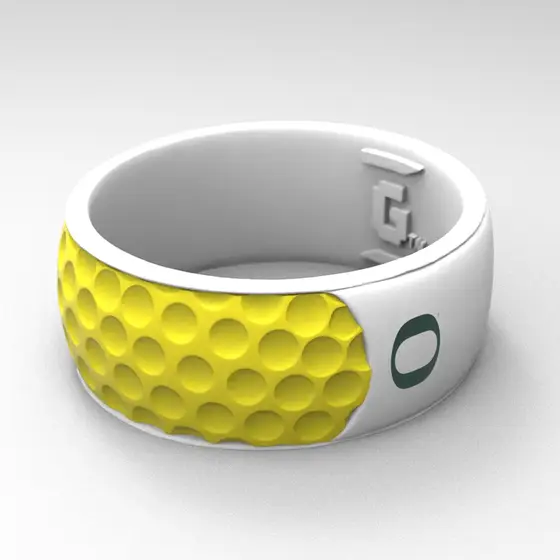 Oregon Ducks golf ring design 2