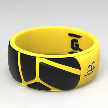 Cal Long Beach volleyball ring design 1