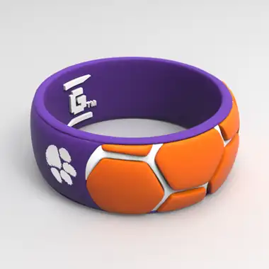 Clemson soccer ring design 1