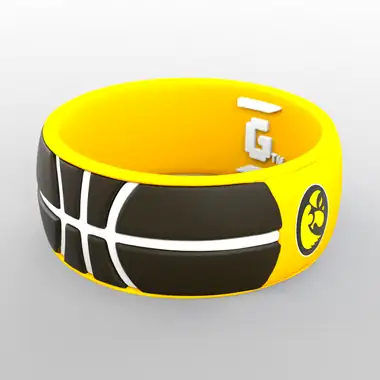 Iowa Hawkeyes basketball ring design 2