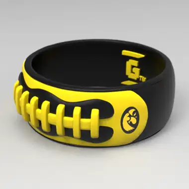 Iowa Hawkeyes football ring design 2