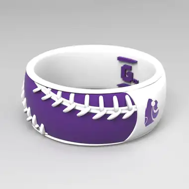 Kansas Jayhawks baseball ring design 4