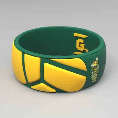 N. Dakota St volleyball ring design 1
