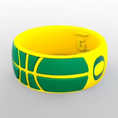 Oregon Ducks basketball ring design 1